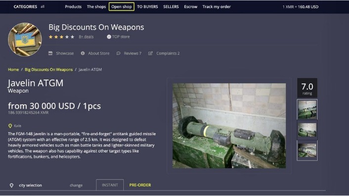 outlaw market darknet