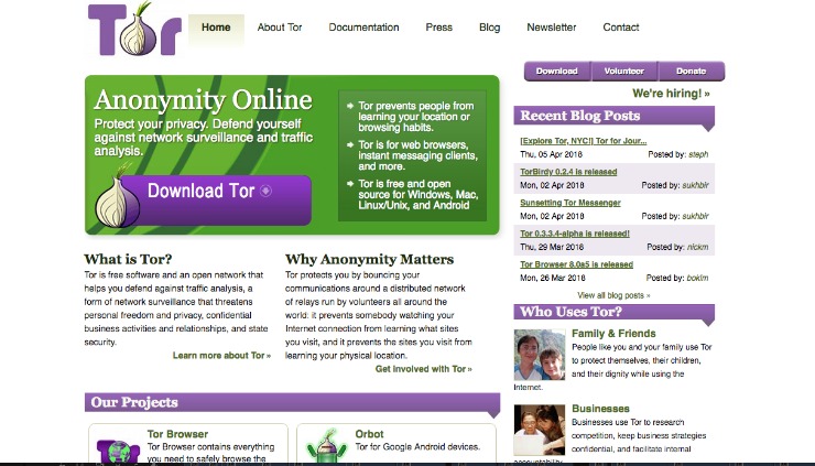 how to access dark web