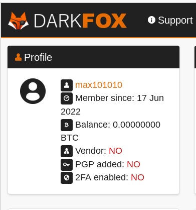 darkfox market url