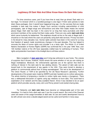 best dark web links