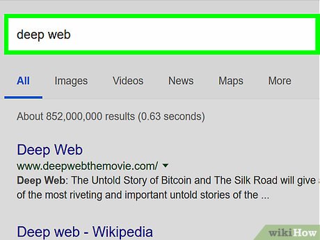 how to access the deep web